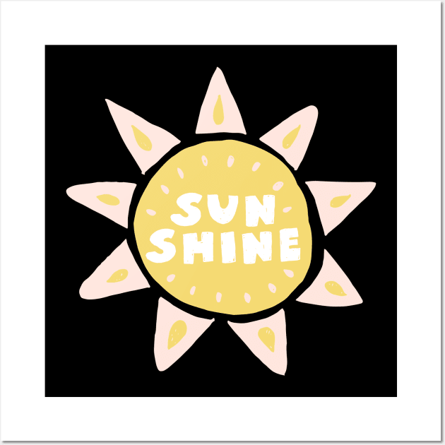 Sunshine Wall Art by zeevana